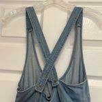 Anthropologie Paige Celia Braided Detail Denim Crop Jumpsuit in Santa Monica NWT Photo 5