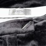 Sportmax Women’s Size 2 36 Black Velvet Tuxedo Stripe Trousers Dress Pants Photo 8