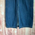 GU Blue Midi Denim Cargo Skirt Size S Photo 9