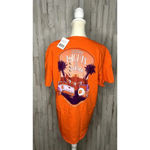 Hanes Clemson Tigers "Saturday Nights in Clemson" Orange Graphic Short‎ Sleeve T-Shirt Photo 3