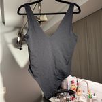 Babaton Aritzia  Contour V-Neck Bodysuit in black Photo 3