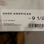 Good American High Kickstand Boots - Chocolate Neoprene Photo 2