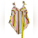 Isabel Maternity by Ingrid & Isabel Multicolor Striped One Piece Swimsuit Large Pink Size undefined Photo 7