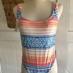 NWT!‎ Kenny Flowers Watercolors The Palmilla One Piece Swimsuit Size M Blue Size M Photo 0
