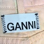 Ganni Shiloh Pastel Tie-Dye Rainbow Mini Jean Skirt A-Line Denim Gradient sz 10 Photo 10