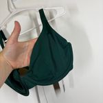 NWT CUUP The Scoop Swim Bikini Top Size 14 Green Photo 5