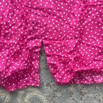 Stefano Vintage Two Piece Short Set Pink & White Polka Dots 14/16 Photo 6