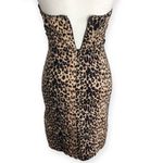 Forever 21 Twenty One Animal Print Strapless Tube Mini Dress Photo 2