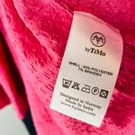 NEW byTiMo Bubble Wrap Crinkled Puffed Shoulder Blouse Pink Med Peasant Coquette Photo 11