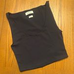 Babaton  by Aritzia Contour Smoothing Cropped Scoopneck‎ Tank Top Black Size XS Photo 1