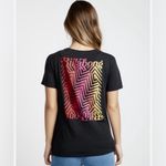 Billabong Women’s “She’s a Rainbow” Gray T-Shirt Beachy Skater Small Photo 2