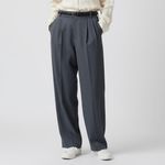 ZARA  XS Trousers Pleated Wide Leg Cropped Pants Career Casual Photo 2