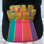 Star Wars  lucus films black hat gold letters vibrant 80’s style retro graphic Photo 2