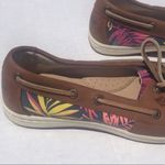 Sperry  Top Sider with Floral Print Shoes Size 6.5 Photo 9