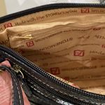 Mountain stone leather crossbody Black Photo 4