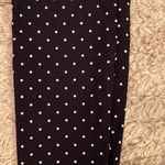 Loft  Marisa skinny black and white dot pants. Cotton/spandex. Size 6P. Photo 1