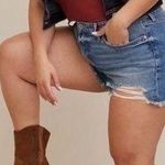 Torrid  Denim Vest Size 1 Photo 0