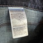 Chico's so slimming GF slim leg ankle Dark Blue Denim Jeans with pearl cuffs Photo 8