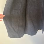 Eileen Fisher Doubleface Wool Cashmere Vest Gray Black Reversible Long Luxury Photo 6