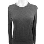 Quince  Black Cashmere Crew Long Sleeve Stretch Pullover T-Shirt Sweater Top Sz S Photo 0