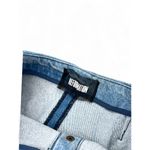 Reformation  0 XS Skirt Denim Jean Mini Snap Front Light Wash Women's REVOLVE Photo 4