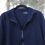 Eileen Fisher  Black Soft Structured Full Zip Jacket S Photo 1