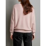 EMERSON FRY Carolyn Organic Cotton Sweater, Muted Clay Organic, Small Pink Photo 1