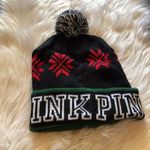 PINK - Victoria's Secret Victoria's Secret Pink Fair Isle Pom beanie Photo 1
