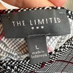 The Limited  Houndstooth Tank Top Classic Retro Preppy Office Siren Large Photo 2