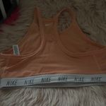 Nike  Peach Sports Bra with Logo Band Photo 3