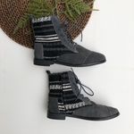 Toms Womens Boots Gray Sueded Alpa Castlerock Aztec 8 Photo 1