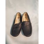 NATURINO Black Piacenza Leather Mocassin Loafers Size38.s68 Size 7 Photo 1