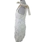 Alexis  Elaina Revolve Floral 3D Applique Tie Bow Mini Dress Size Small Photo 4