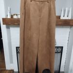 A loves A  Brown Wide-Leg Cropped Pants Photo 5