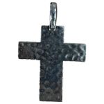 Jay King Desert Rose DTR Sterling Silver 925 Turquoise Cross Pendant Necklace Photo 2