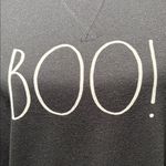 Rae Dunn BOO! Halloween Sweater Black Crewneck Pullover Women’s XL Photo 2