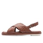 GOLO Criss Slingback Leather Sandal, Size‎ 8, NWT Brown Photo 14