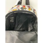 Disney NWT Mickey Mouse Backpack All Over Print Nylon Zip Unisex Adult Kids Photo 5