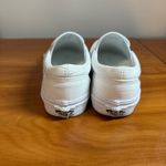 Vans  Classic All White Slip On Canvas Sneaker Skate Neutral Casual W7 Photo 3