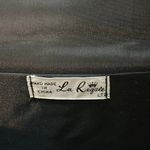 La Regale ‎ faux patent black leather shoulder bag /clutch Vintage Photo 6