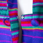 Vintage Adrianna Papell‎ 100% silk blazer jacket, floral print, size 16 Blue Photo 11