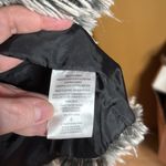 Democracy  Silver Gray Faux Fur Vest Size Small Photo 7