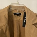 Lulus  Classic Tan Blazersize L brand new length 30”pit to pit 36” Photo 2