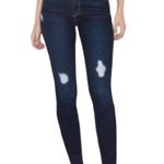 Parker Smith Denim Ava Skinny High Rise Distressed Dark Wash Slim Jeans Size 26 Photo 10