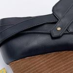 Dr. Scholl's What's Good Wedge Ankle Boots Women's Size 9.5 Black Faux Leather Photo 10