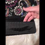 Vera Bradley Black Floral Quilt Wallet Photo 5