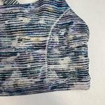 Lululemon 6 Sports Bra Pure Practice Blurry Belle Sea Mist Luxtreme Med Support Photo 4