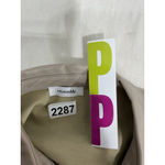 Womans Ensemble Faux Leather Pleather Shacket Beige Snap Front Small Tan Photo 2