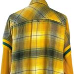 BDG Urban Outfitters  Caleb Sporty Plaid Flannel Shirt Size Small NWT Grunge 90s Photo 10