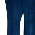 Alfani  14 Black Suede Pants Plus Photo 0